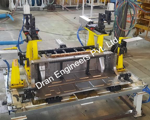 Welding Fixture Line for Three wheeler body and Chassis