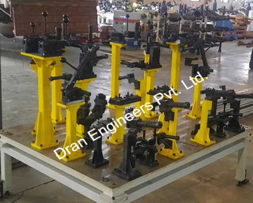 Welding Fixture Line for Three wheeler body and Chassis
