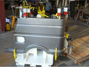 Welding Fixture Line for 3 Wheeler Bod