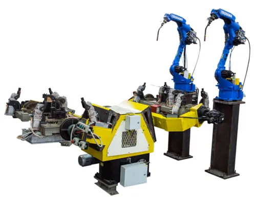 Welding Fixture Line for Three wheeler body and Chassis