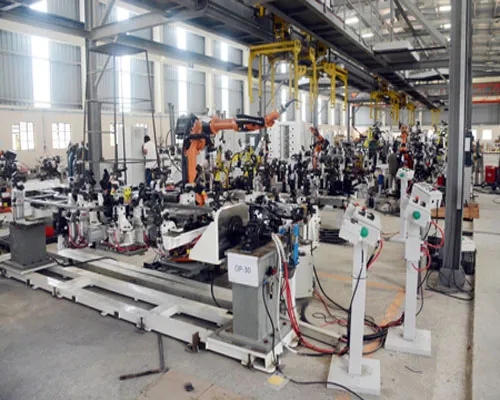 Welding Fixture Line for Three wheeler body and Chassis