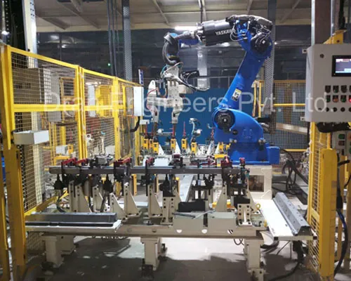 Welding Fixture Line for Three wheeler body and Chassis