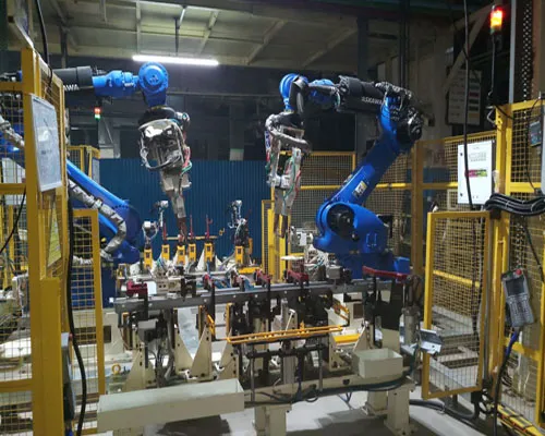 Welding Fixture Line for Three wheeler body and Chassis