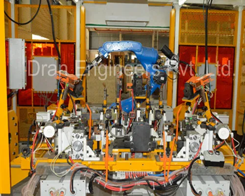 Welding Fixture Line for Three wheeler body and Chassis