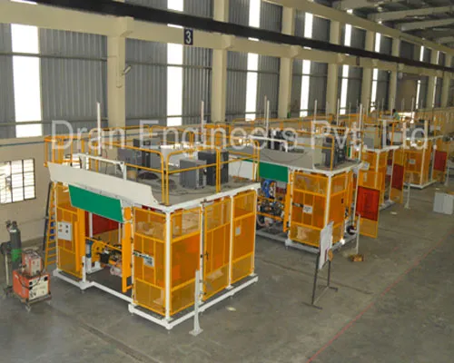 Welding Fixture Line for Three wheeler body and Chassis
