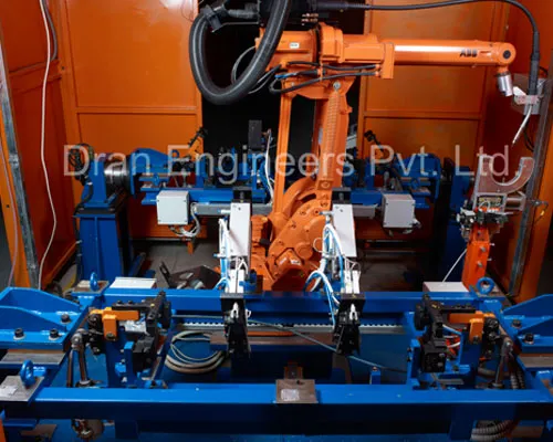 Welding Fixture Line for Three wheeler body and Chassis