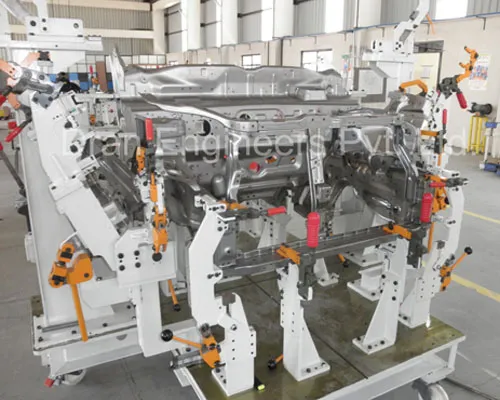 Welding Fixture Line for Three wheeler body and Chassis