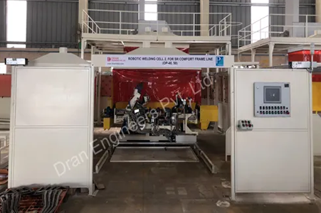 Robotic welding lines for 2 Wheeler