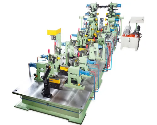 Welding Fixture Line for Cabins of Excavator, Backhoe, Tractor and Truck