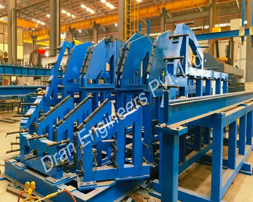 Welding Fixture Line for Cabins of Excavator, Backhoe, Tractor and Truck