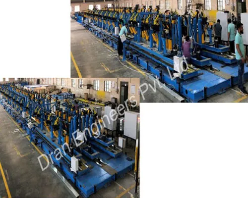 Welding Fixture Line for Cabins of Excavator, Backhoe, Tractor and Truck