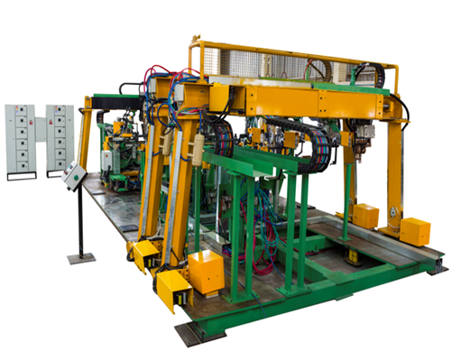 Welding lines for Bus