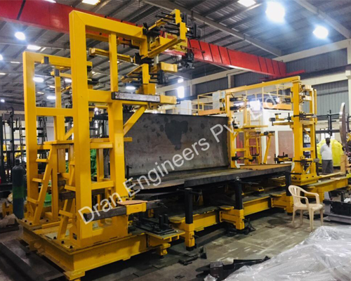 Welding lines for Tipper & Compactor